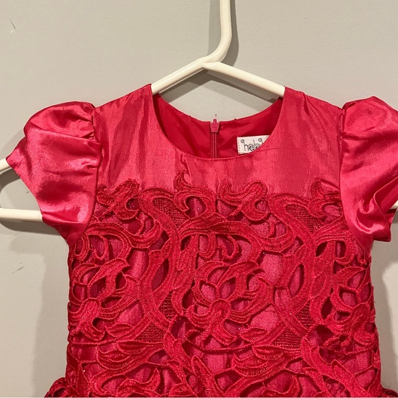Halabaloo girls hot pink dress, size 4T! - Picture 2 of 7